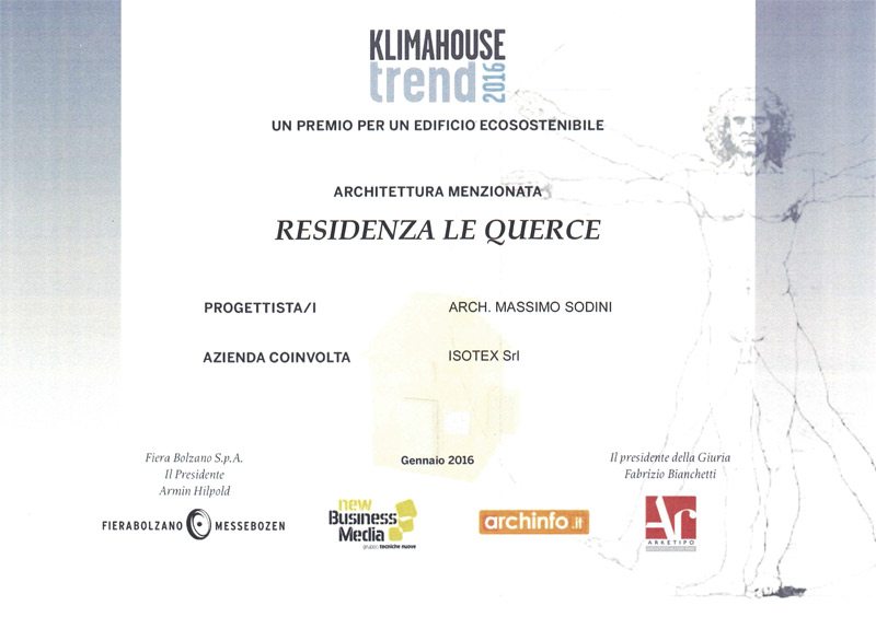 premio klimahouse 16