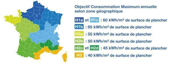 zones climatiques francaises
